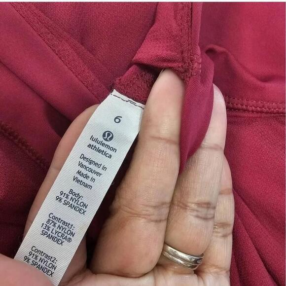Lululemon Wrappers Delight Tank Bumble Berry Racerback Top Size 6 - Picture 6 of 9